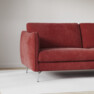 Madison Lux - 2-sits soffa med schäslong vänster - Rosa