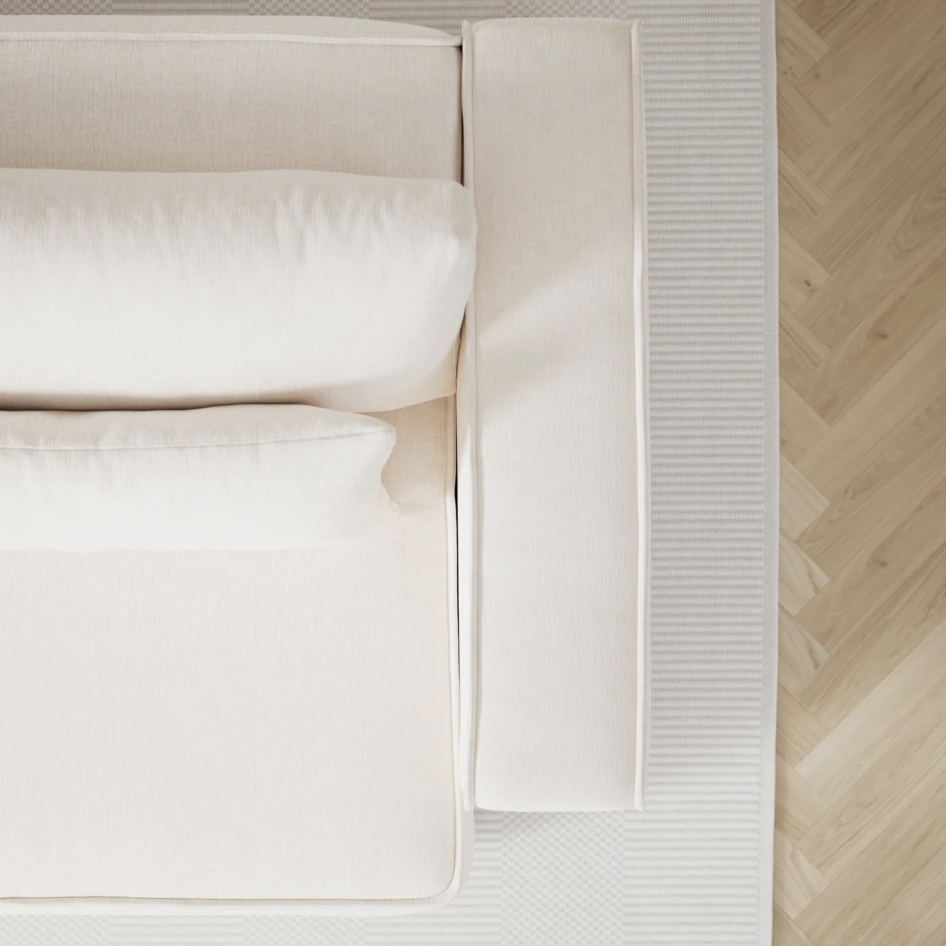 Ide - Bäddsoffa 3-sits - Vit