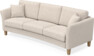 Eden - 3-sits svängd - Beige