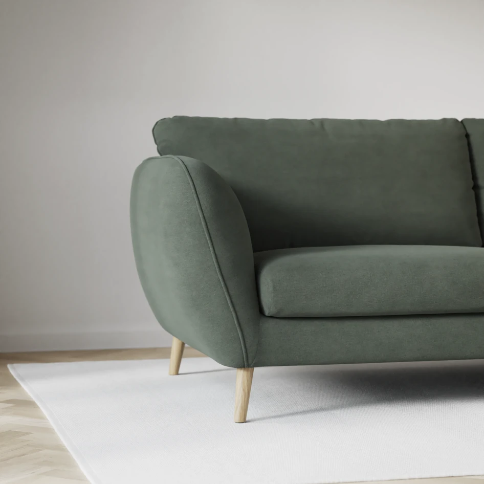 Madison Lux - Hörnsoffa 2+3-sits, hörn 2 - Grön