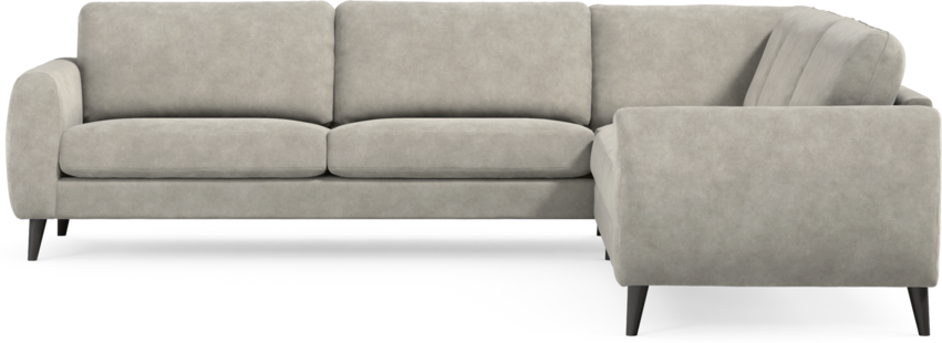 Bridge - Hörnsoffa, 3+3-sits - Grå