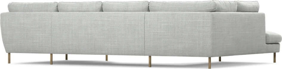 Madison Lux - 2-sits soffa med divan vänster och schäslong höger - Grå