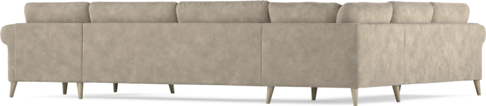 Bridge - Hörnsoffa, 2+3-sits med schäslong höger - Beige