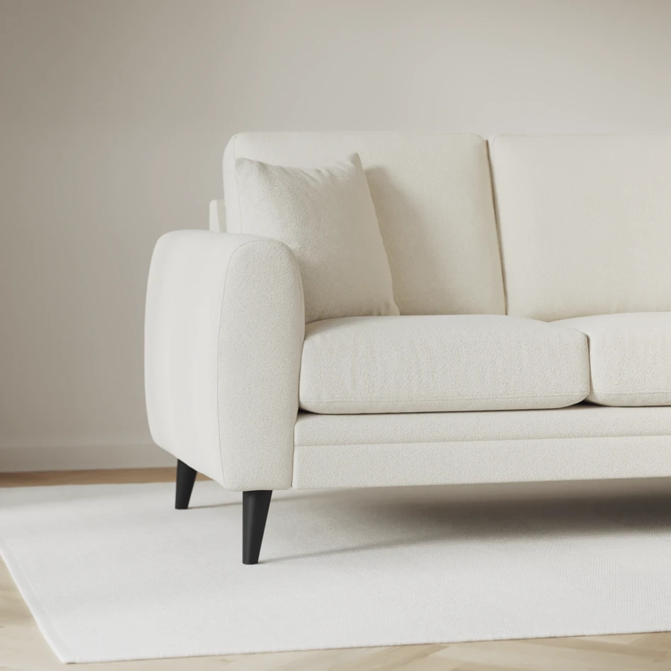 Eden - 2,5-sits soffa - Vit