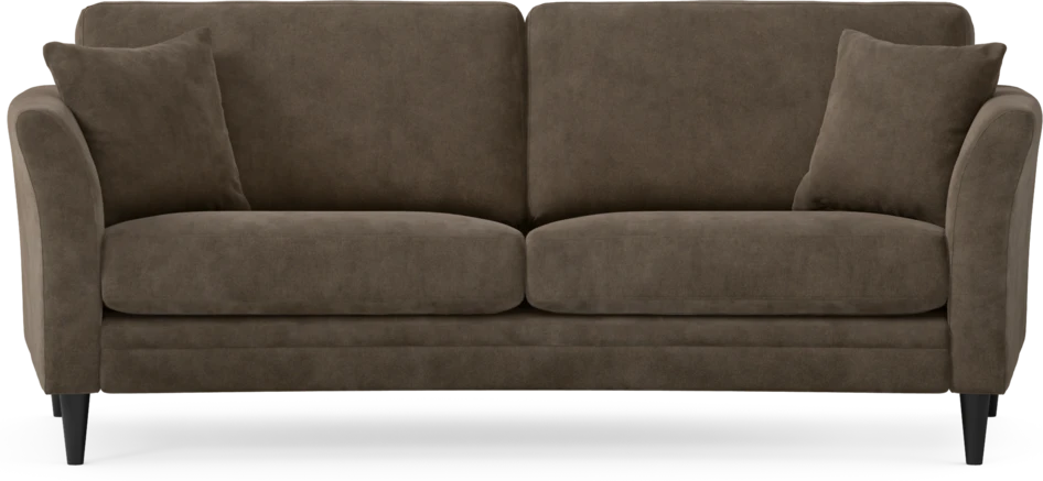 Eden - 2,5-sits soffa svängd - Brun