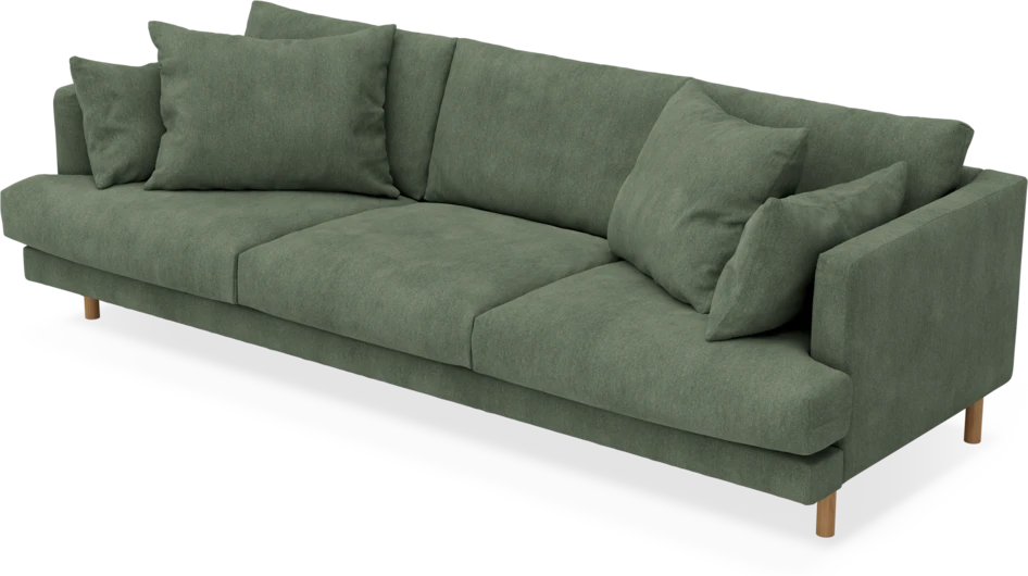 Harper - 4-sits soffa - Grön