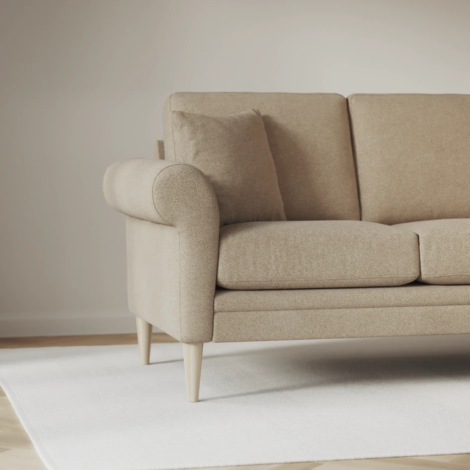 Eden - Hörnsoffa, 3+3-sits - Beige