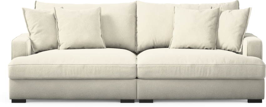 Rossi - 3-sits soffa - Vit