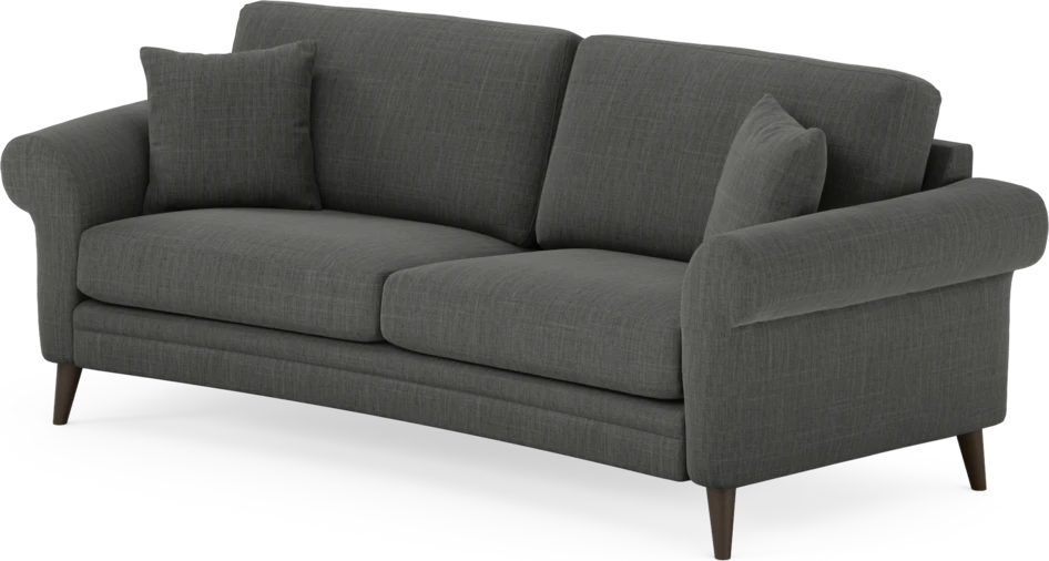 Eden - 2,5-sits soffa svängd - Grå