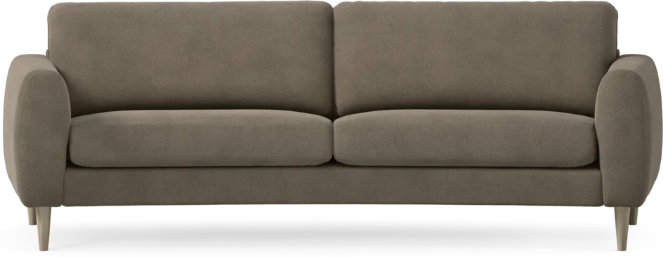 Bridge - 3-sits soffa svängd - Beige