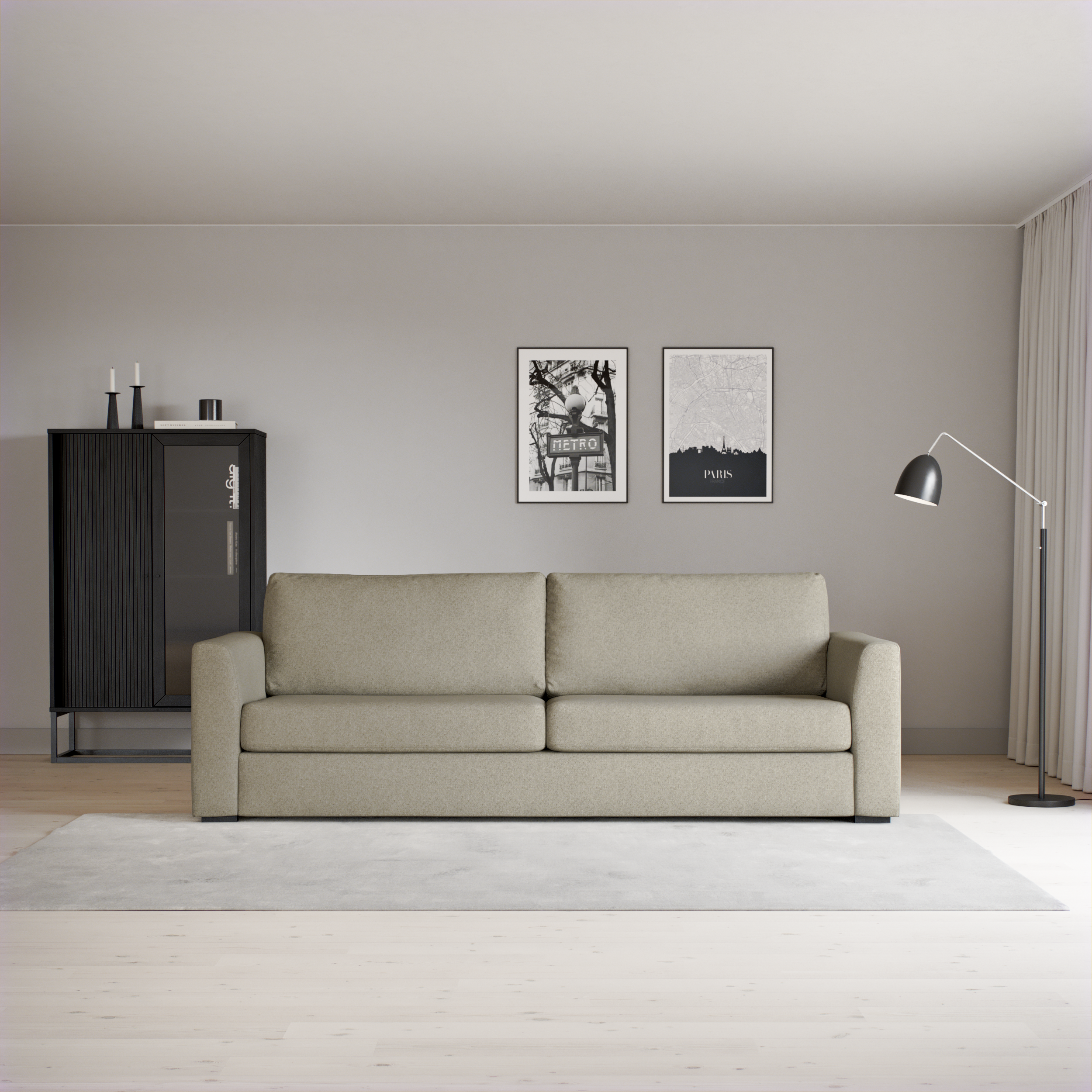 Friday - 3-sits soffa - inspiration