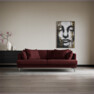 Harper - 3-sits soffa - Rosa
