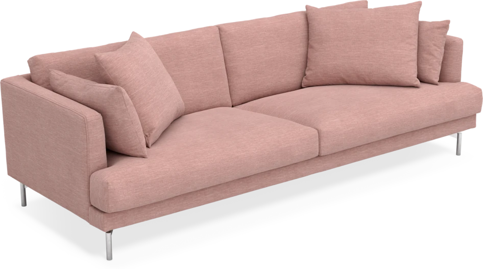 Harper - 4-sits soffa - Rosa