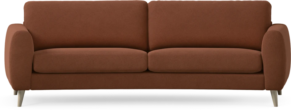 Bridge - 3-sits soffa svängd - Orange