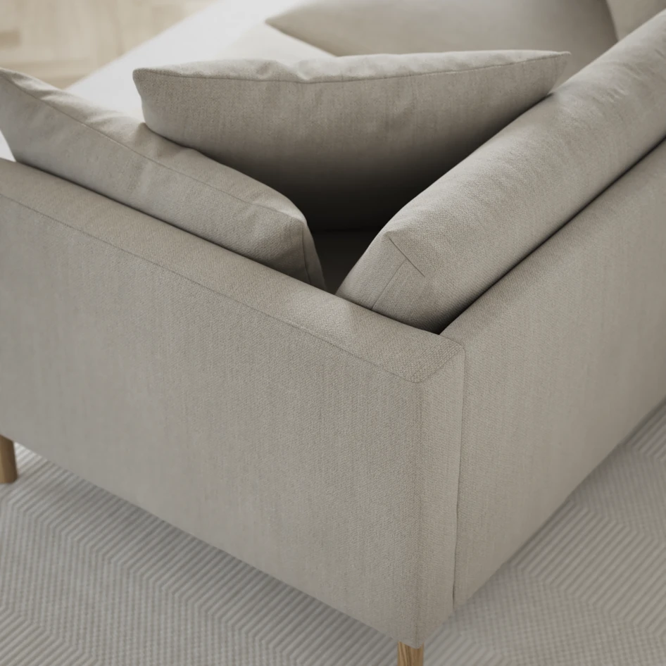 Harper - 3-sits soffa - Beige