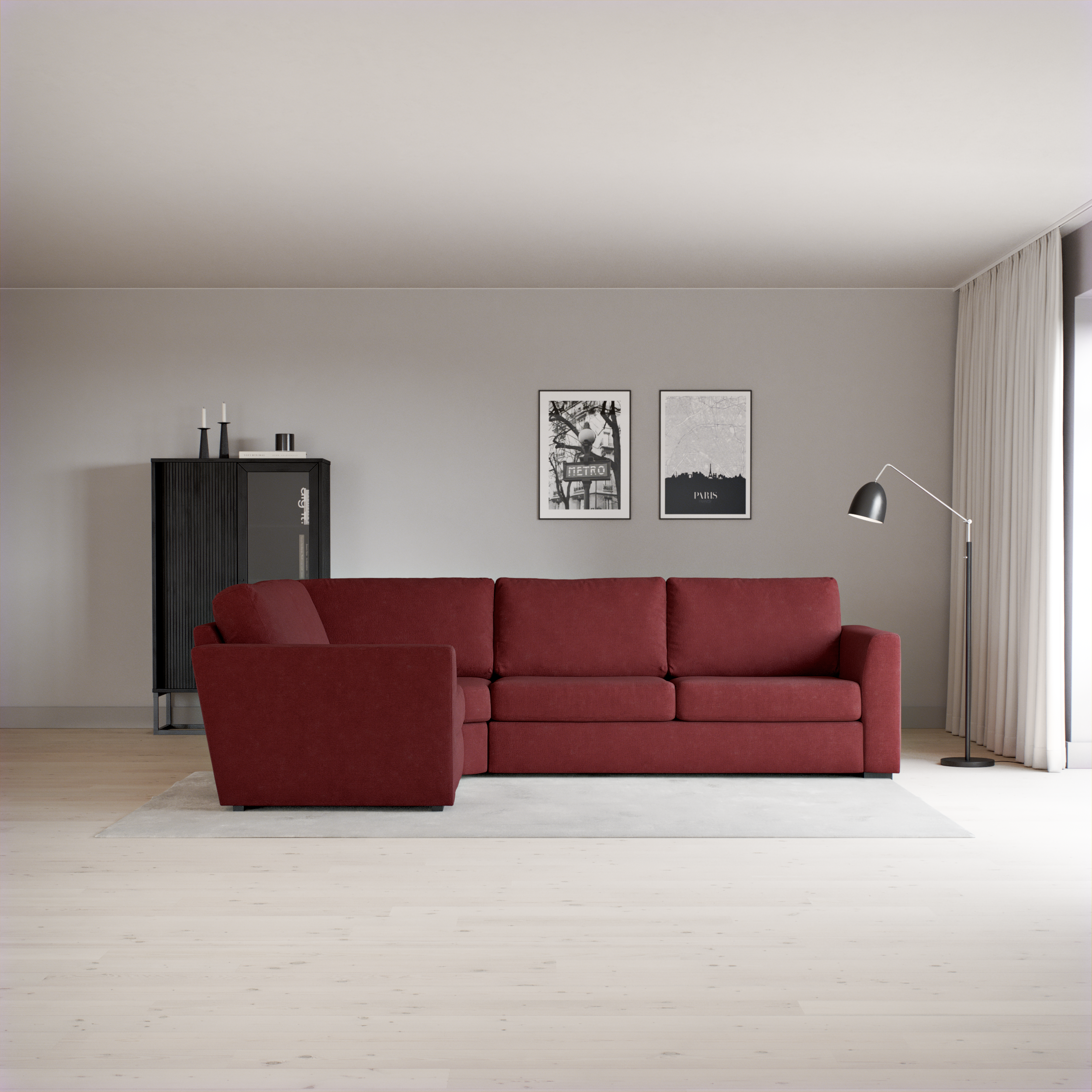 Friday - Hörnsoffa, 1,5+2,5-sits - inspiration