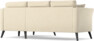 Eden - 2-sits soffa med schäslong - Beige