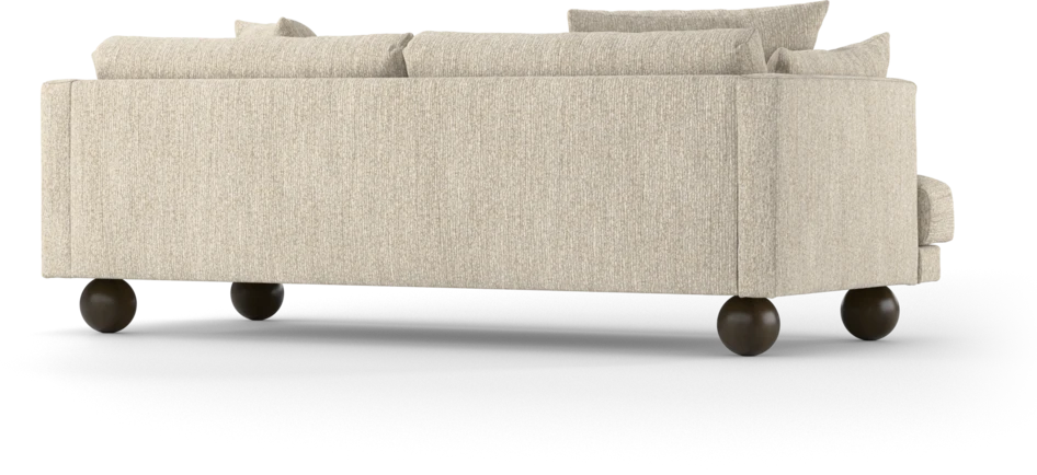 Harper - 3-sits soffa, hel dyna - Beige