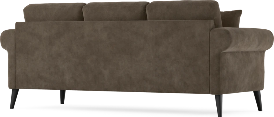 Eden - 3-sits soffa - Brun