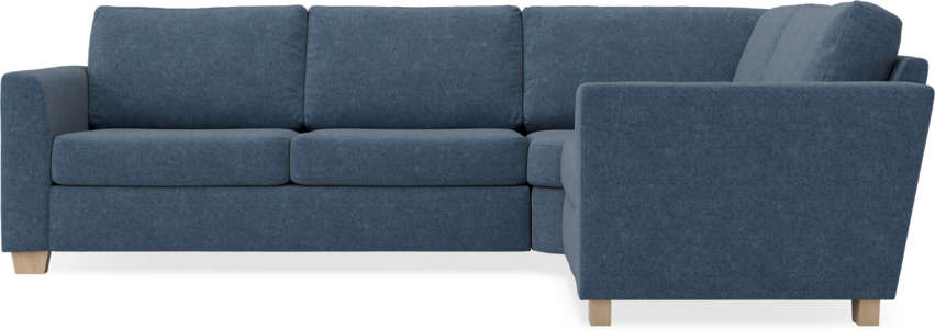 Friday - Hörnsoffa, 2,5+1,5-sits - Blå
