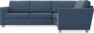 Friday - Hörnsoffa, 2,5+1,5-sits - Blå