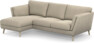 Madison Lux - 2-sits soffa med schäslong vänster - Beige