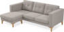 Rio - 3-sits soffa med schäslong vänster - Beige