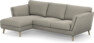Madison Lux - 2-sits soffa med schäslong vänster - Grå
