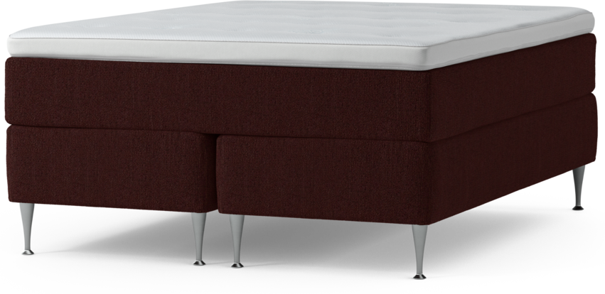 Delux Dream - Kontinentalsäng, dubbelsäng med bäddmadrass och sängben