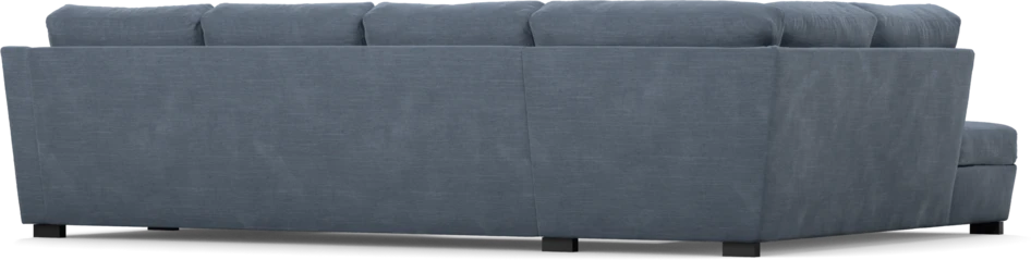 Friday - 3-sits soffa med divan vänster och schäslong höger - Blå