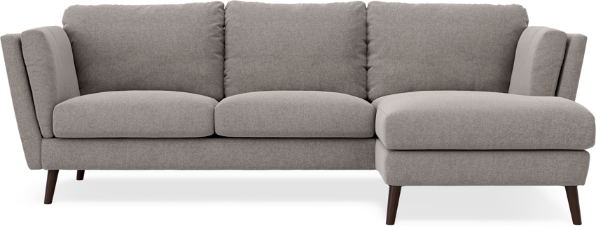 Madison Lux - 2-sits soffa med schäslong höger - Beige