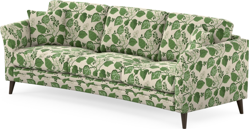 Eden - 3-sits soffa svängd - Flerfärgad