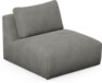 Free - 1,5-sits utan armstöd - Grå