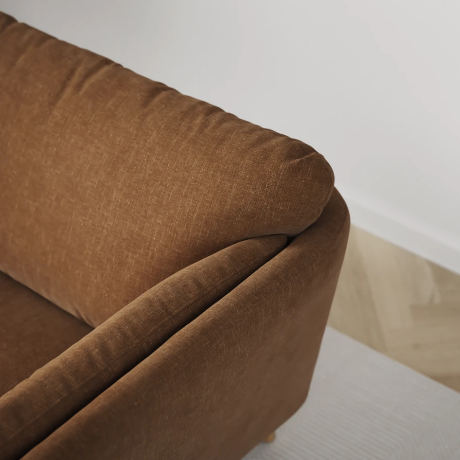 Madison Klädsel - Klädsel till 3-sits soffa - Brun