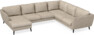 Madison - Hörnsoffa med schäslong vänster - Beige