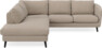 Madison - 2-sits soffa med divan vänster - Beige