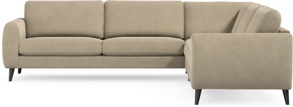 Bridge - Hörnsoffa, 3+3-sits - Beige