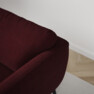Madison Lux - 2-sits soffa med schäslong vänster - Röd