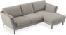 Madison - 2-sits soffa med schäslong höger - Beige
