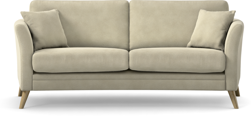 Eden - 2,5-sits soffa svängd - Beige
