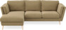 Madison Lux - 2-sits soffa med schäslong vänster - Brun