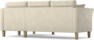 Eden - 2-sits soffa med schäslong - Beige