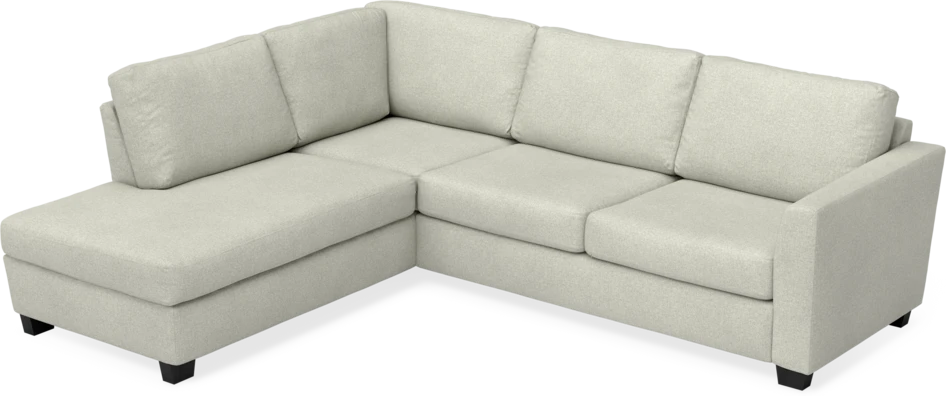 Friday - 2,5-sits soffa med divan vänster - Beige