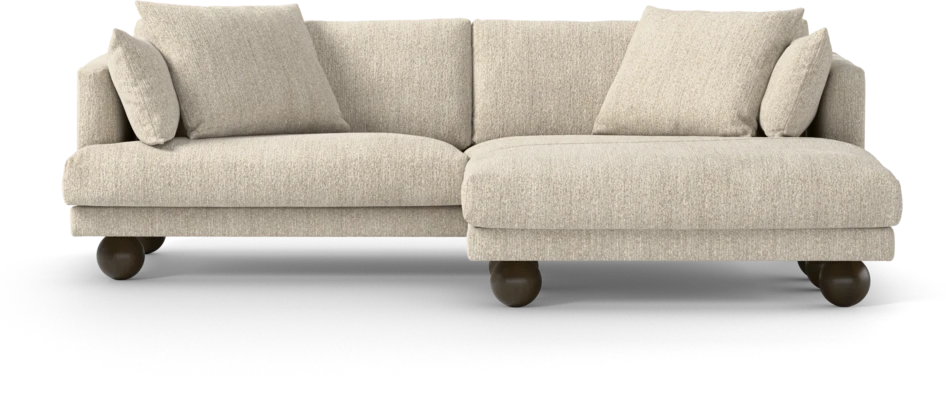 Harper - 4-sits med schäslong XL höger - Beige