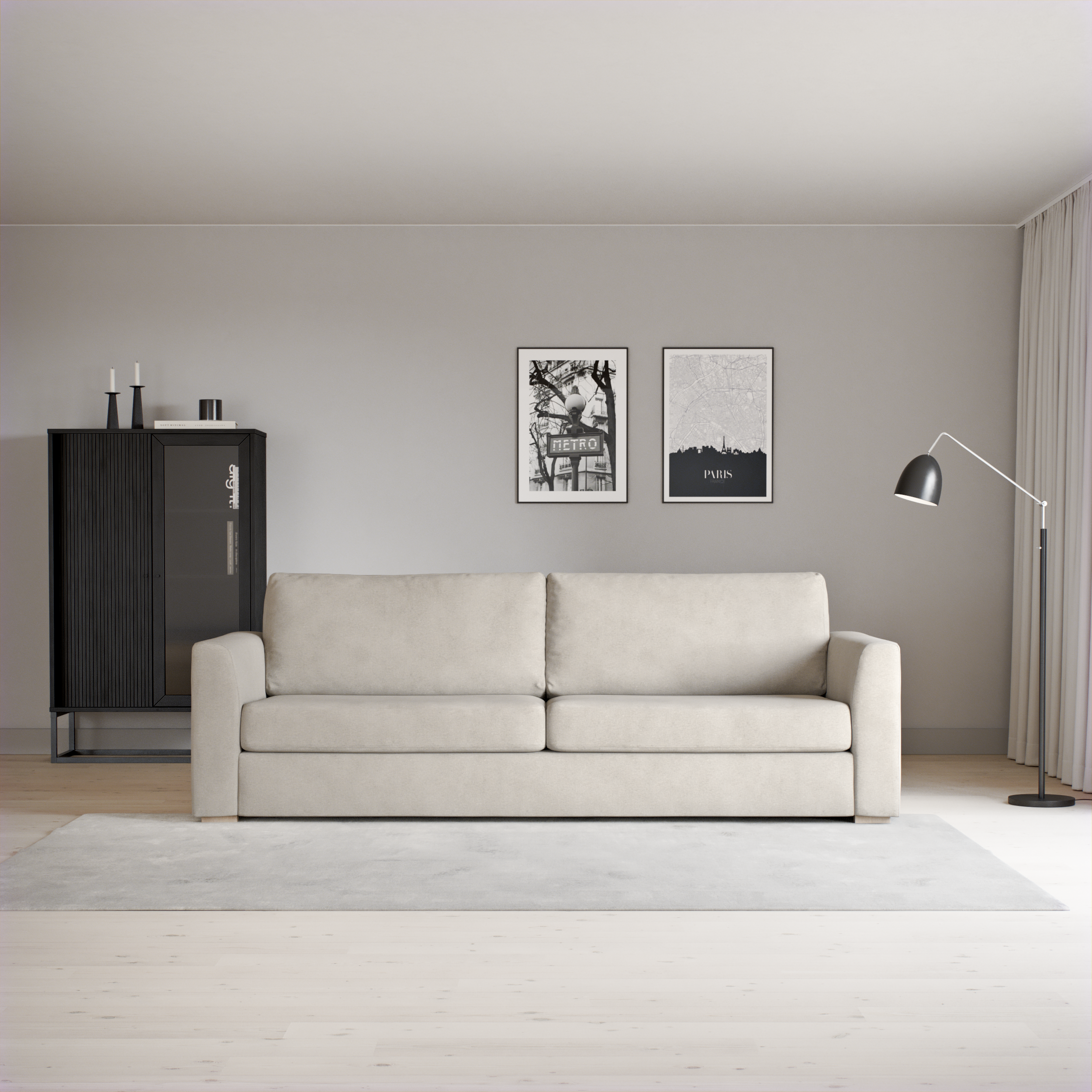 Friday - 3-sits soffa - inspiration