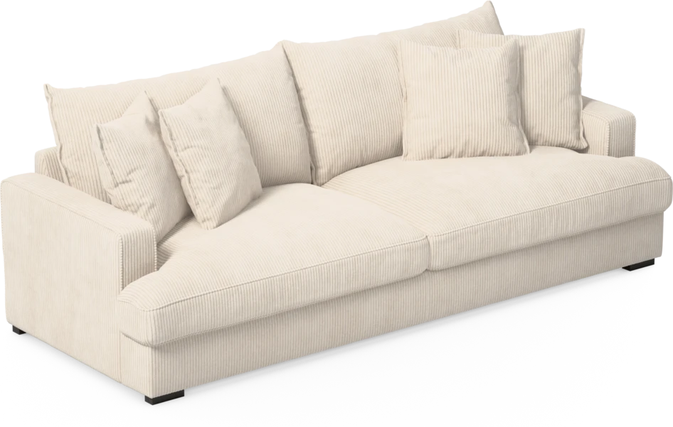 Mila - 4-sits soffa - Vit