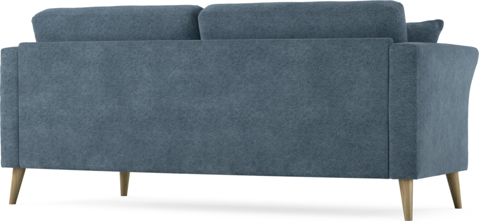 Eden - 2,5-sits soffa svängd - Blå