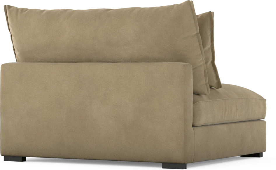 Rossi - 2-sits utan armstöd - Beige