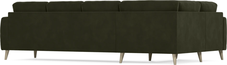 Eden - Hörnsoffa, 1+3-sits - Grön