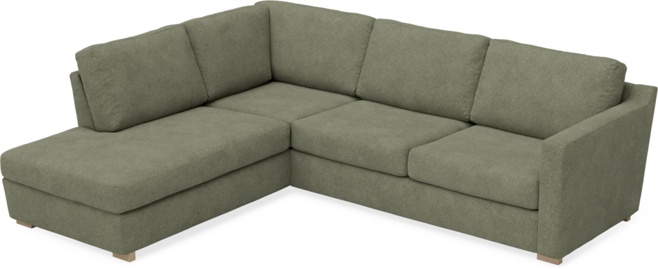 Friday - 2,5-sits soffa med divan vänster - Vit